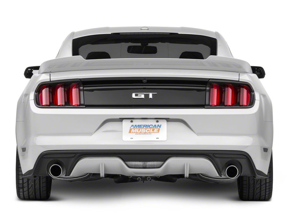 MMD Tail Light Bezels; Carbon Fiber (15-17 Mustang, Excluding 50th Anniversary)