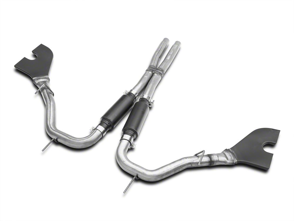 MMD V-Series Side Exit Cat-Back Exhaust w/ Rocker Panels (15-17 Mustang GT Fastback)