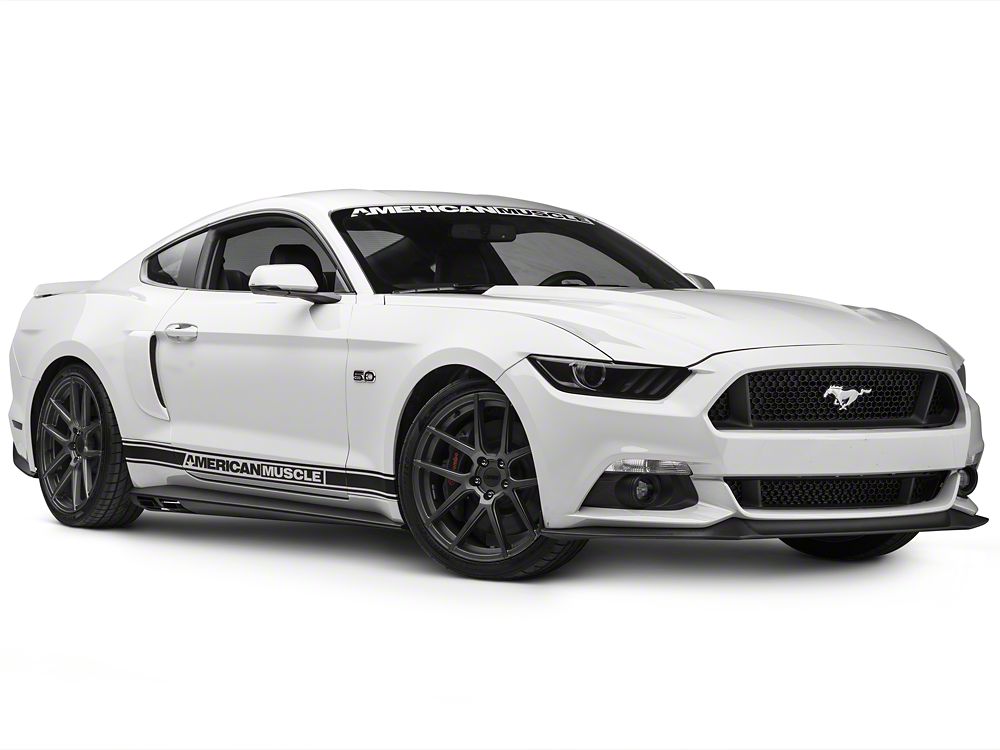 MMD V-Series Side Exit Cat-Back Exhaust w/ Rocker Panels (15-17 Mustang GT Fastback)