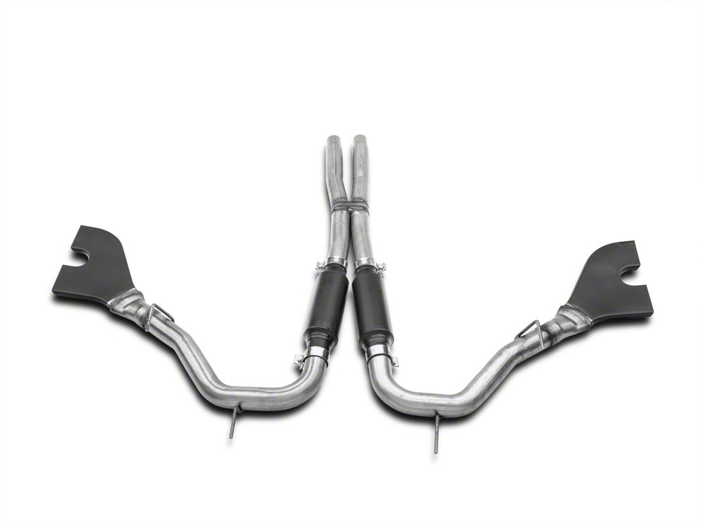 MMD V-Series Side Exit Cat-Back Exhaust w/ Rocker Panels (15-17 Mustang GT Fastback)