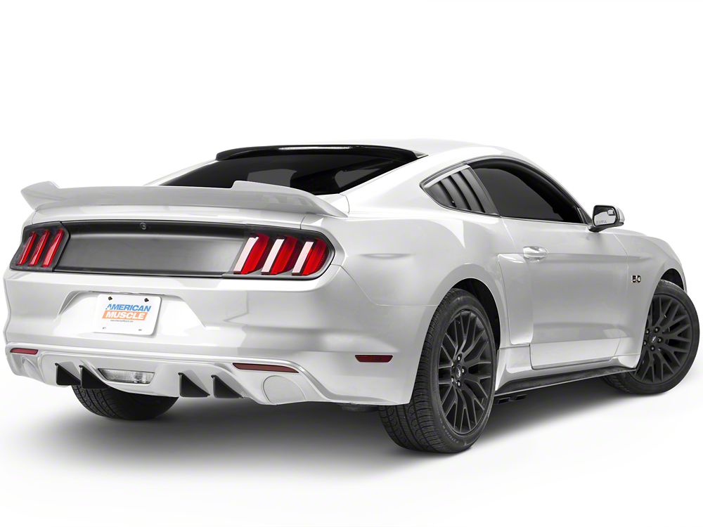 MMD Rear Diffuser Fins (15-17 Mustang Non-Premium)