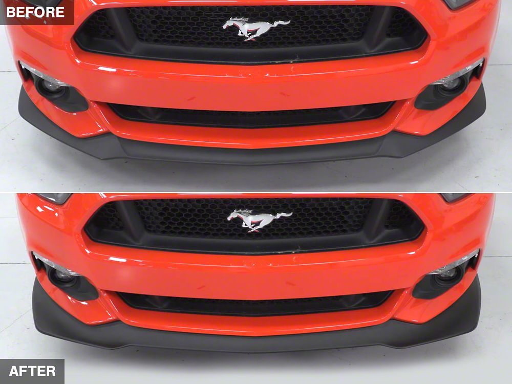 MMD GT350 Style Chin Spoiler (15-17 Mustang GT, EcoBoost, V6)