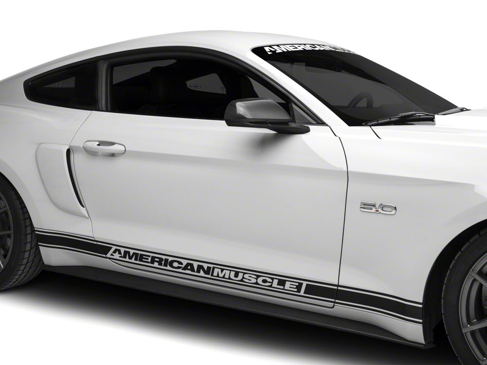 MMD Mirror Covers; Carbon Fiber (15-23 Mustang w/ Mirror Signals)
