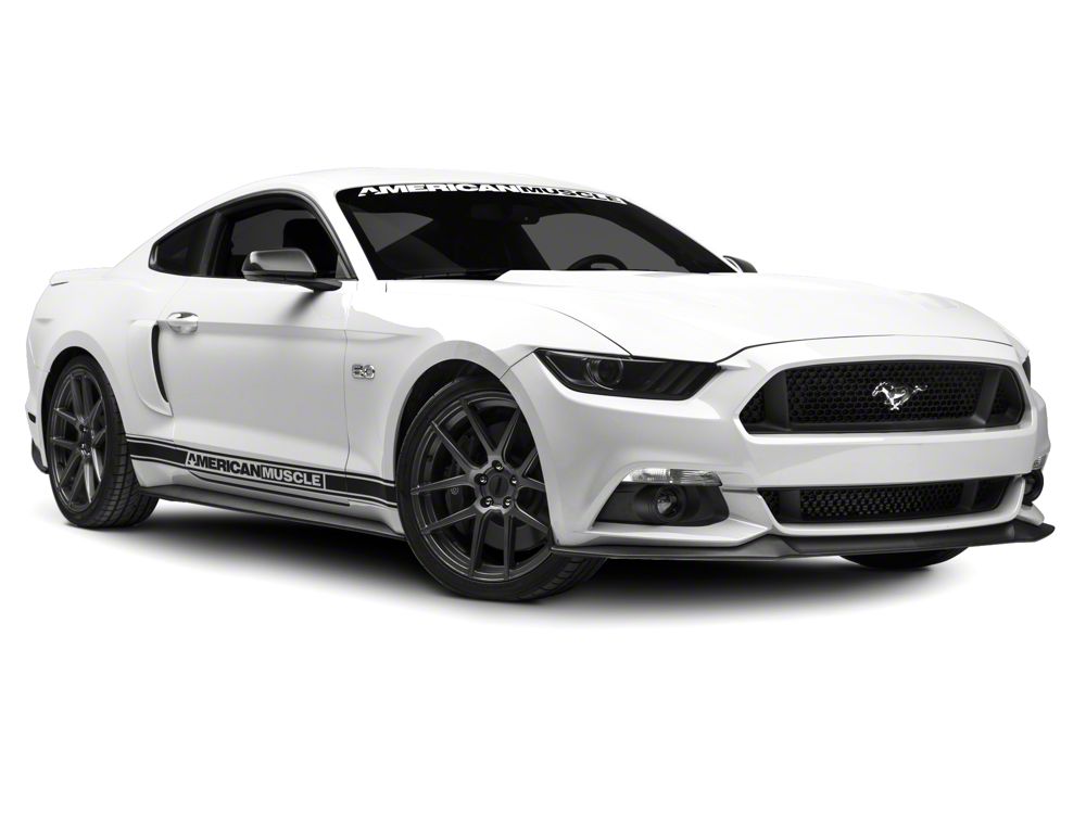 MMD Mirror Covers; Carbon Fiber (15-23 Mustang w/ Mirror Signals)