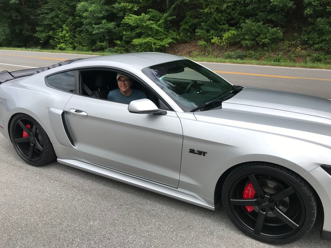 MMD 551C Matte Black Wheel; Rear Only; 20x10; 45mm Offset (15-23 Mustang GT, EcoBoost, V6)