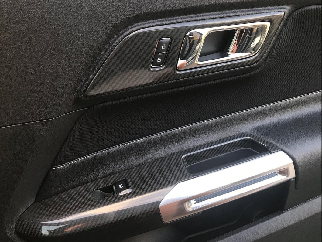 MMD Interior Trim; Carbon Fiber (15-23 Mustang GT, EcoBoost, V6)