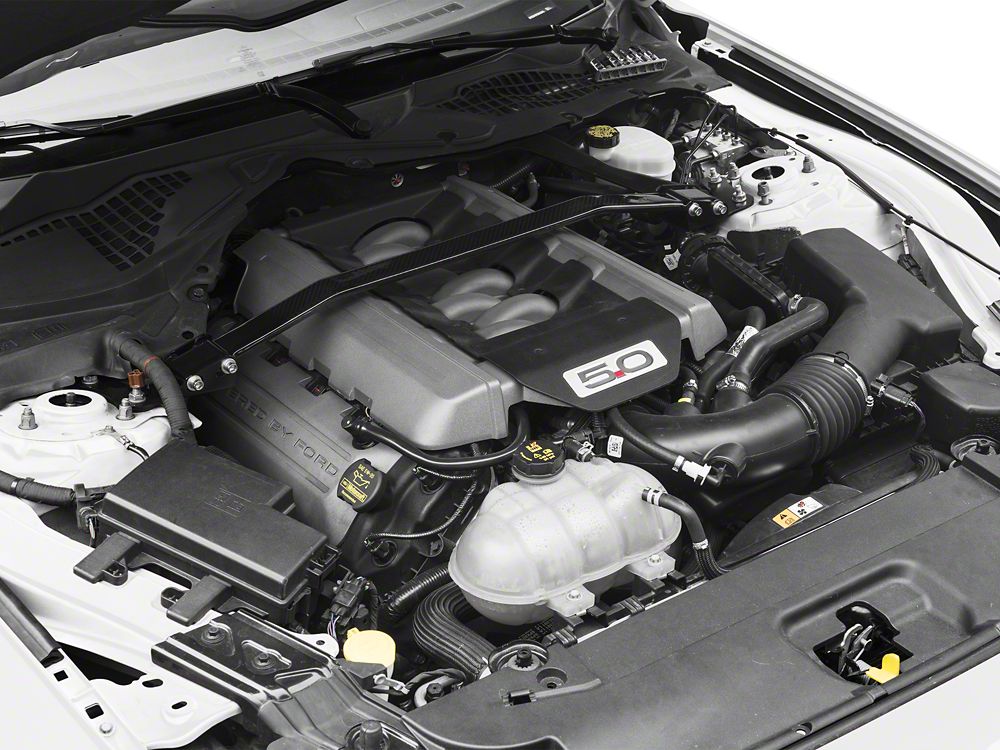 MMD Strut Tower Brace; Carbon Fiber (15-25 Mustang GT, EcoBoost, Dark Horse)