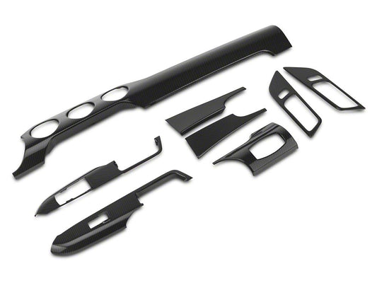 MMD Interior Trim; Carbon Fiber (15-23 Mustang GT, EcoBoost, V6)