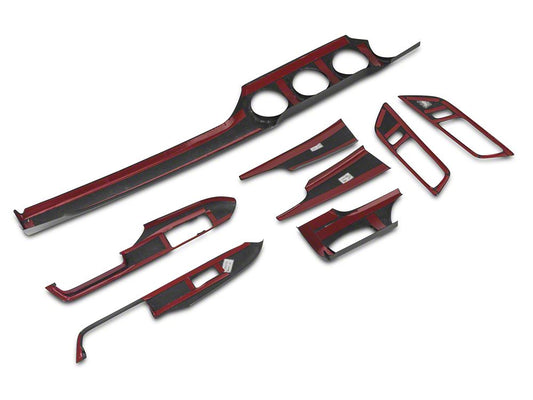 MMD Interior Trim; Carbon Fiber (15-23 Mustang GT, EcoBoost, V6)