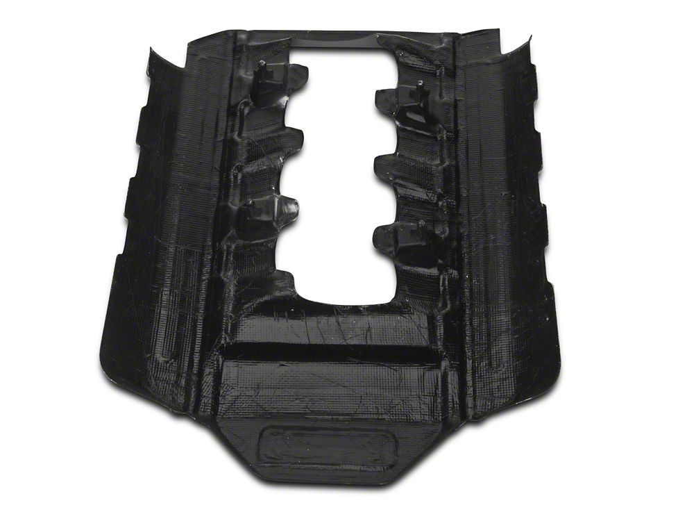 MMD Engine Cover; Carbon Fiber (15-17 Mustang GT)