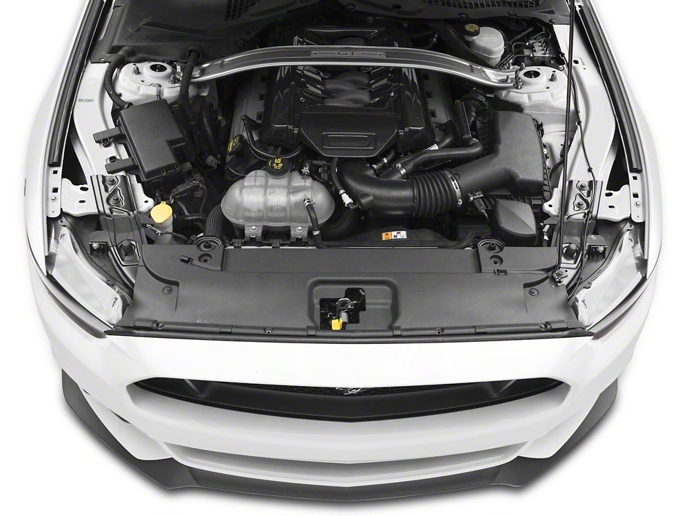 MMD Engine Cover; Carbon Fiber (15-17 Mustang GT)