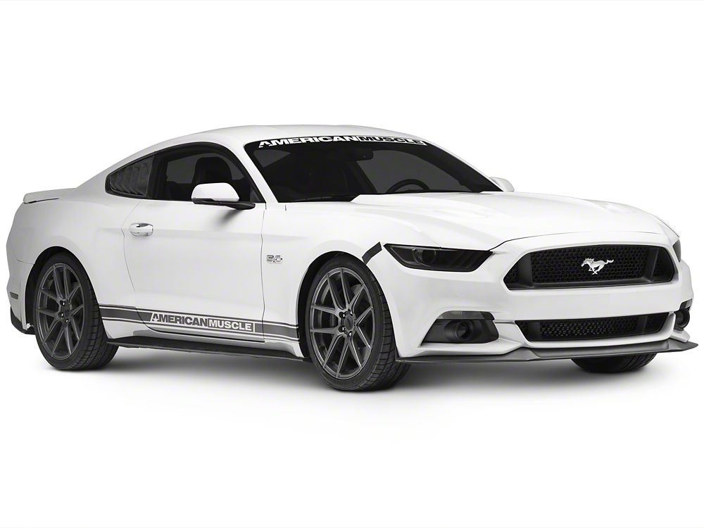 MMD Quarter Window Louvers; Carbon Fiber (15-23 Mustang Fastback)