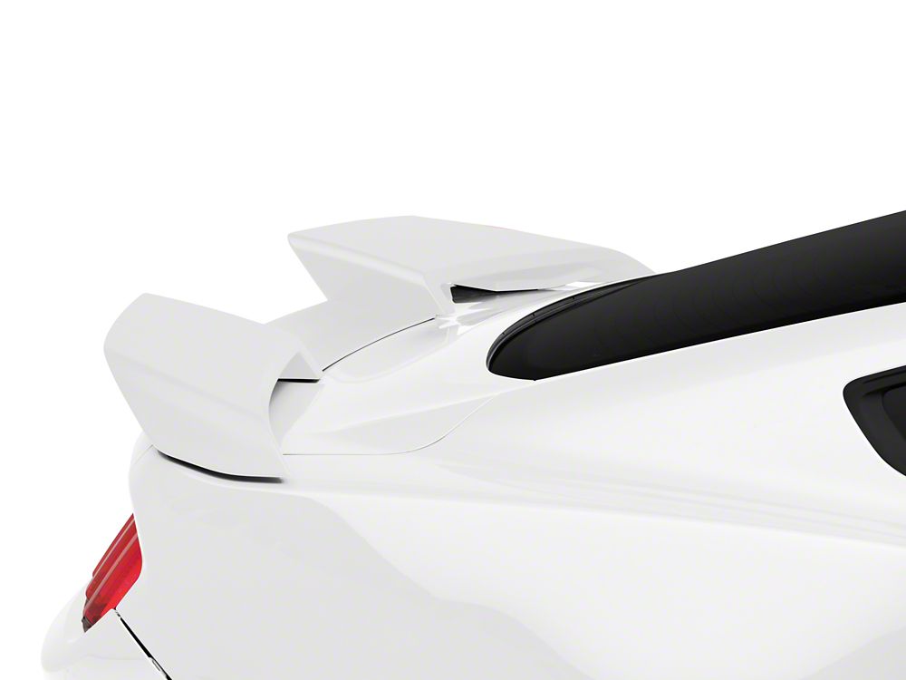 MMD by FOOSE Split Rear Spoiler; Unpainted (15-23 Mustang Fastback)