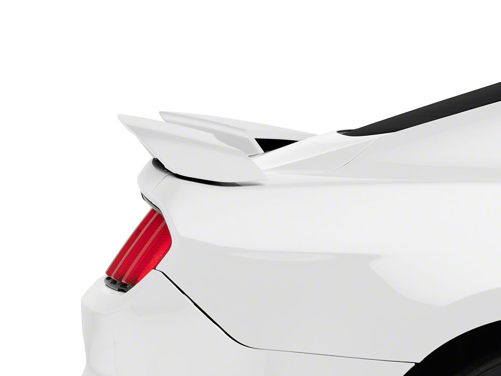 MMD by FOOSE Split Rear Spoiler; Unpainted (15-23 Mustang Fastback)