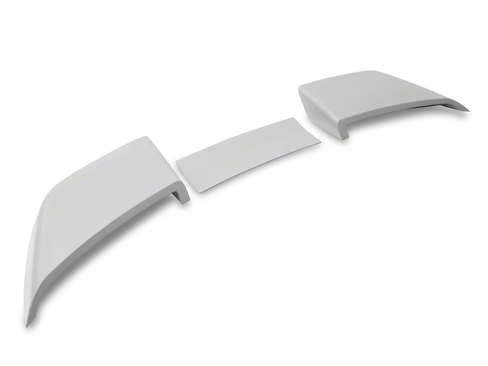 MMD by FOOSE Split Rear Spoiler; Unpainted (15-23 Mustang Fastback)