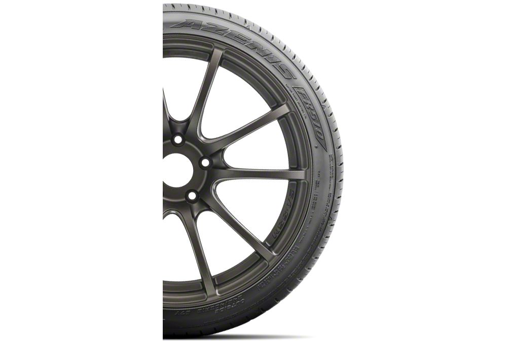 Staggered MMD 551C Black Wheel and Falken Azenis FK510 Performance Tire Kit; 20x8.5/10 (05-14 Mustang)