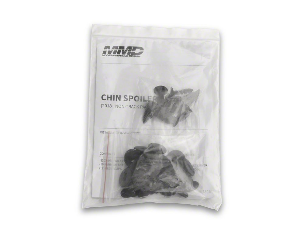 MMD Non-Performance Pack Chin Spoiler Adapter for MMD and RTR Chin Spoilers (18-23 Mustang GT, EcoBoost)