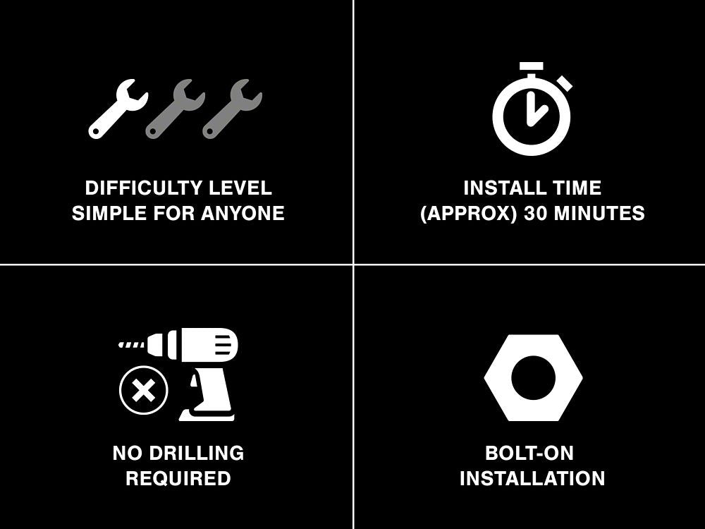 MMD ABS Rear Window Louvers (05-09 Mustang Coupe)