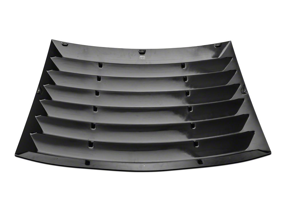 MMD ABS Rear Window Louvers (10-14 Mustang Coupe)