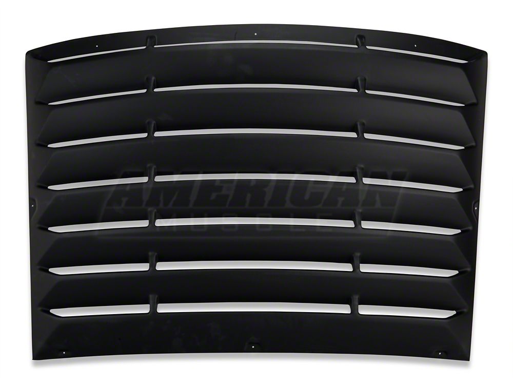 MMD ABS Rear Window Louvers (10-14 Mustang Coupe)