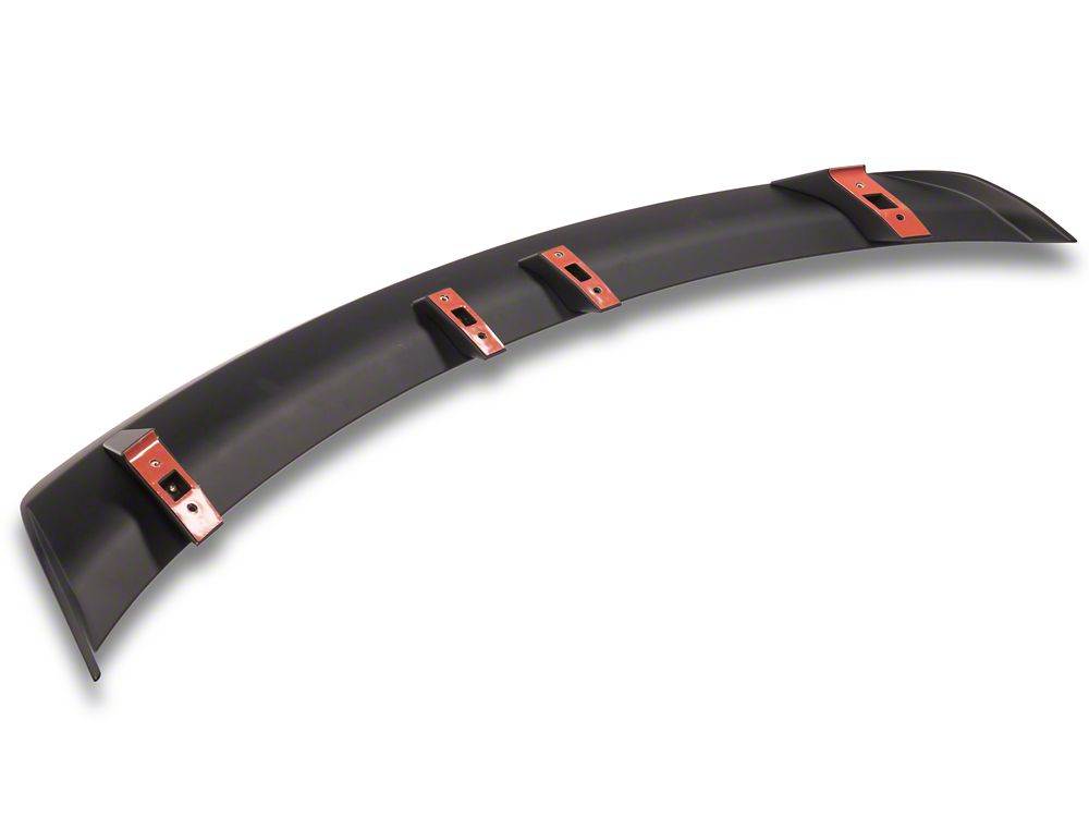 MMD Rear Spoiler; Matte Black (15-23 Mustang Fastback)