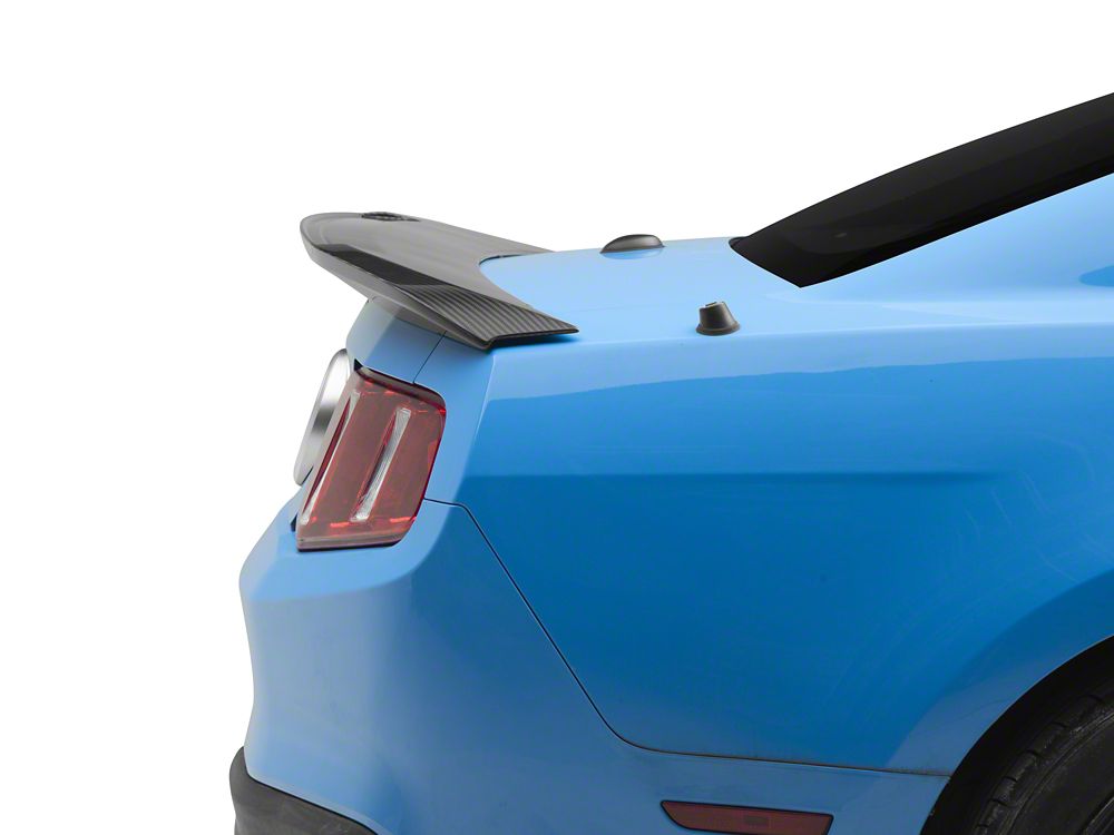 MMD GT500 Style Rear Spoiler; Carbon Fiber (10-14 Mustang)