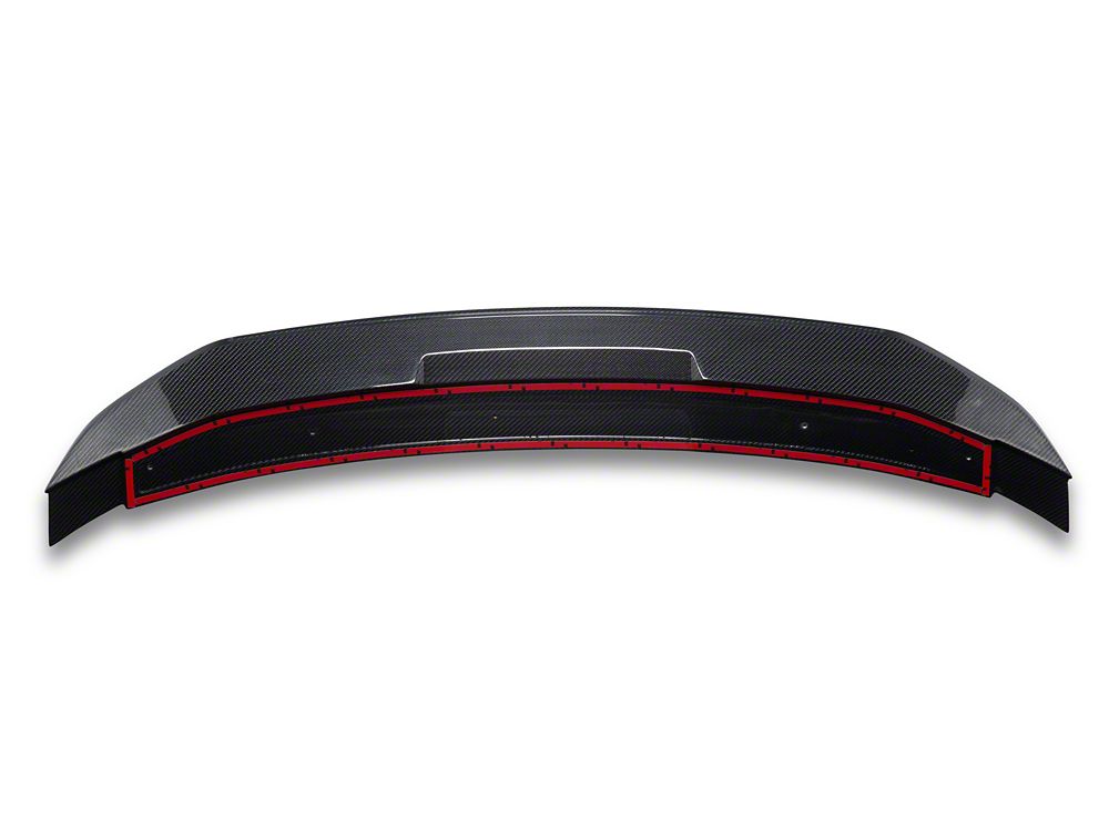 MMD GT500 Style Rear Spoiler; Carbon Fiber (10-14 Mustang)