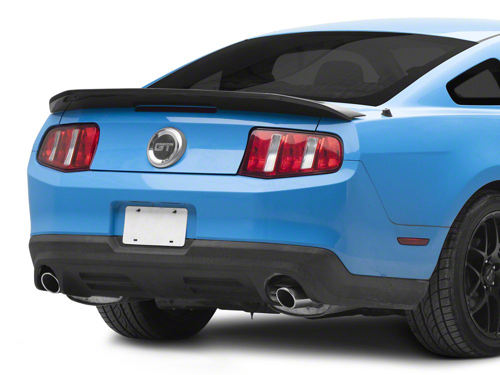 MMD GT500 Style Rear Spoiler; Carbon Fiber (10-14 Mustang)