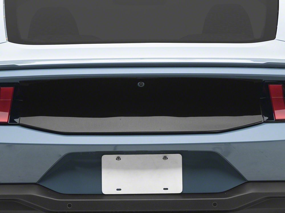 MMD Decklid Panel; Gloss Black (24-25 Mustang)