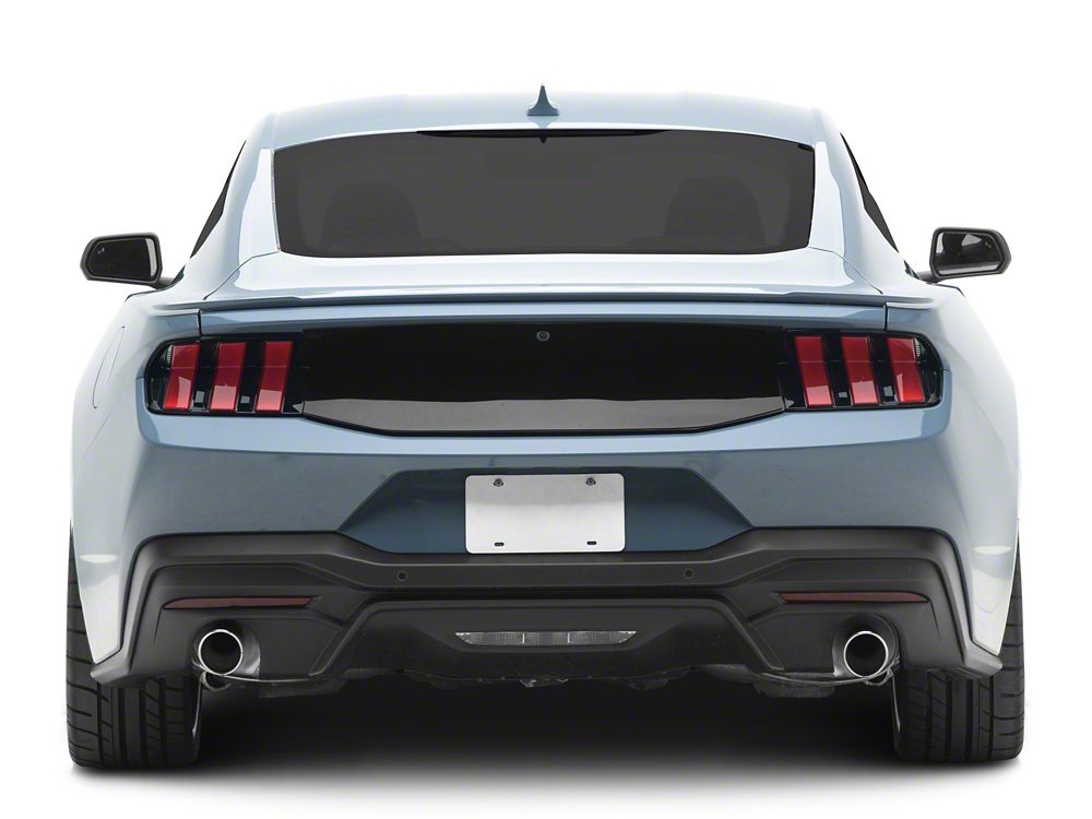 MMD Decklid Panel; Gloss Black (24-25 Mustang)
