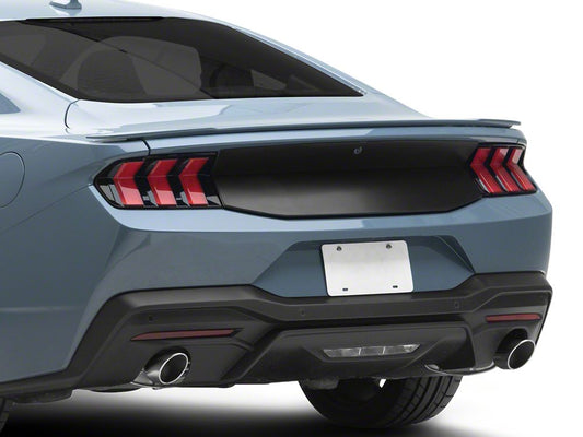 MMD Decklid Panel; Matte Black (24-25 Mustang)