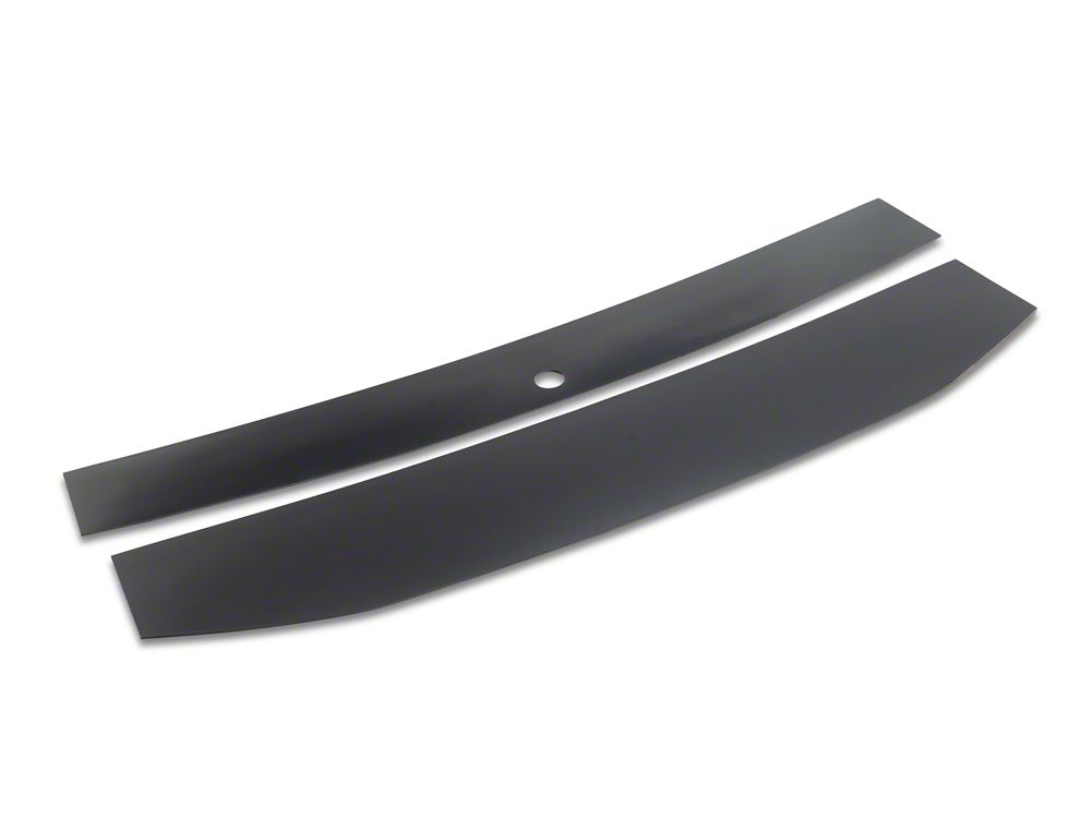 MMD Decklid Panel; Matte Black (24-25 Mustang)