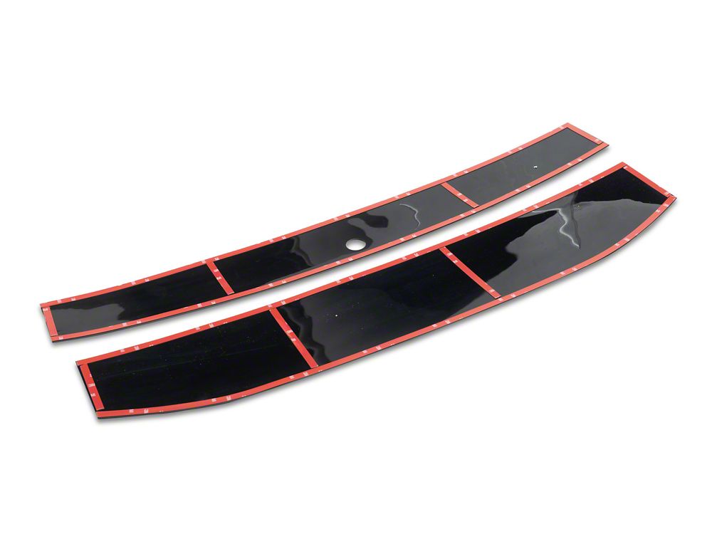 MMD Decklid Panel; Matte Black (24-25 Mustang)
