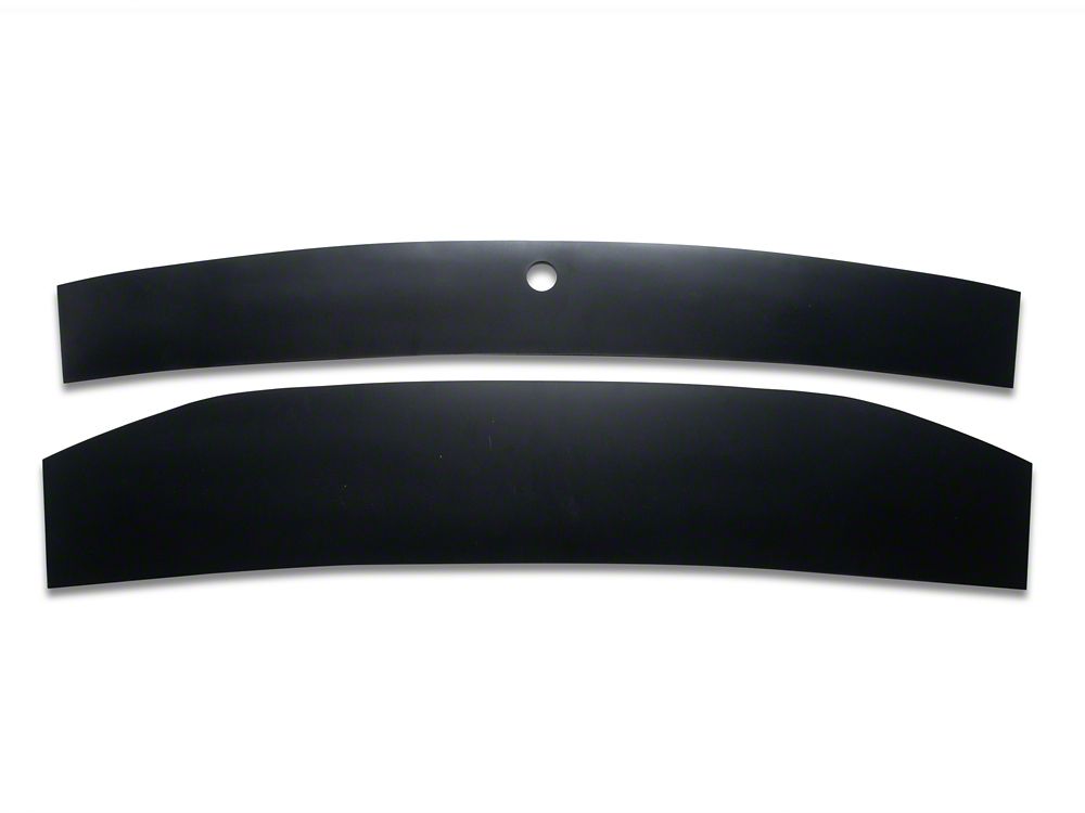 MMD Decklid Panel; Matte Black (24-25 Mustang)