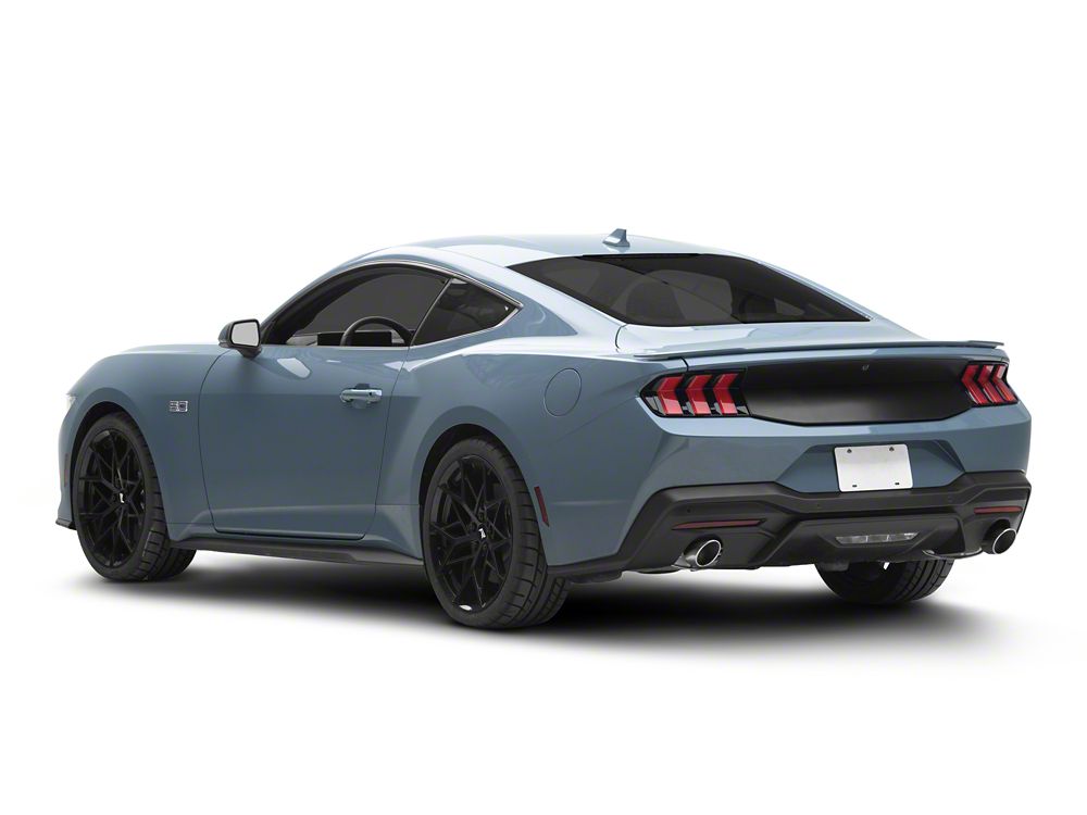 MMD Decklid Panel; Matte Black (24-25 Mustang)