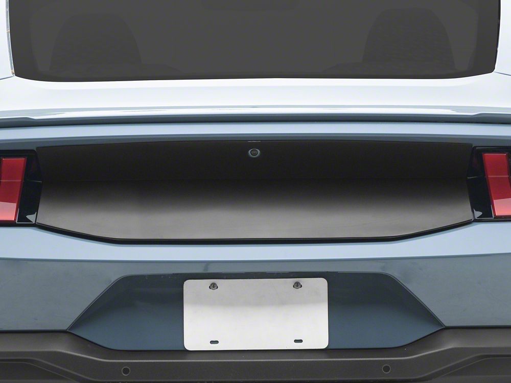 MMD Decklid Panel; Matte Black (24-25 Mustang)
