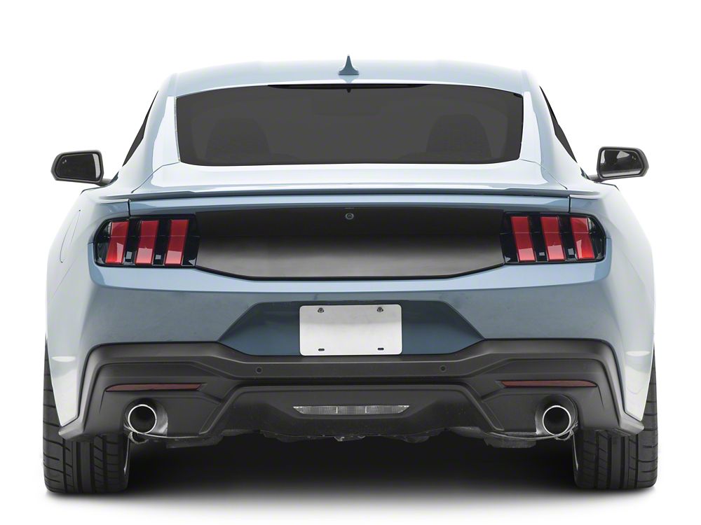 MMD Decklid Panel; Matte Black (24-25 Mustang)