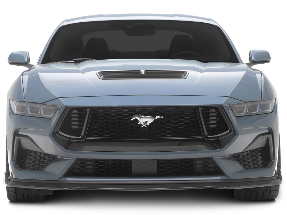 MMD 3-Piece Chin Spoiler; Carbon Fiber (24-25 Mustang GT, EcoBoost)