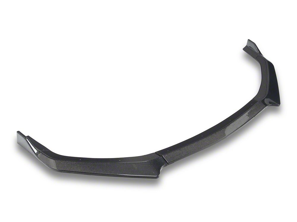 MMD 3-Piece Chin Spoiler; Carbon Fiber (24-25 Mustang GT, EcoBoost)