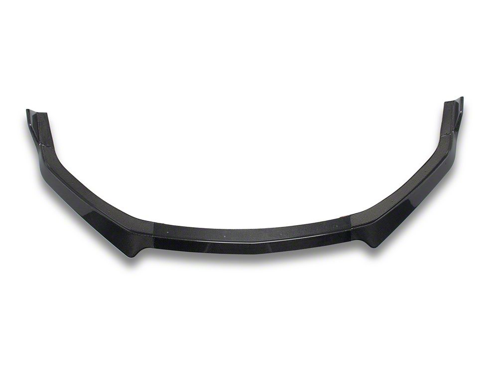 MMD 3-Piece Chin Spoiler; Carbon Fiber (24-25 Mustang GT, EcoBoost)