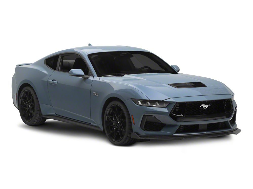 MMD 3-Piece Chin Spoiler; Carbon Fiber (24-25 Mustang GT, EcoBoost)