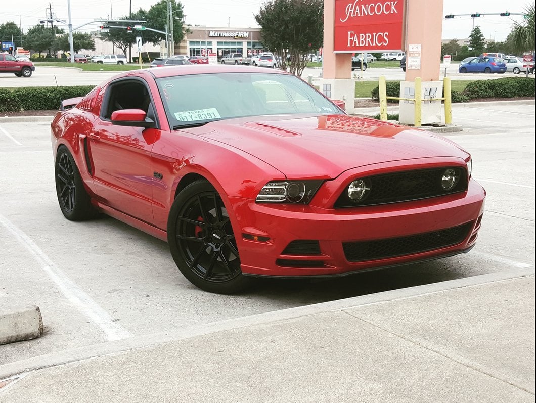 MMD Zeven Gloss Black Wheel; Rear Only; 20x10; 45mm Offset (10-14 Mustang)