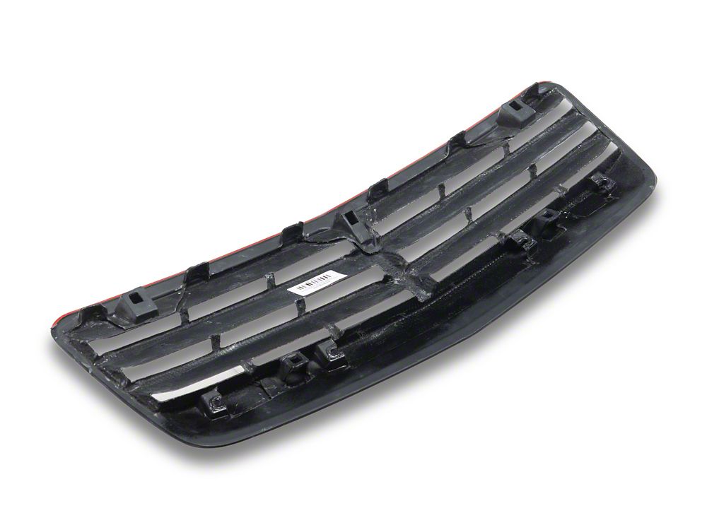 MMD Hood Vent; Gloss Carbon Fiber (24-25 Mustang GT, Dark Horse)