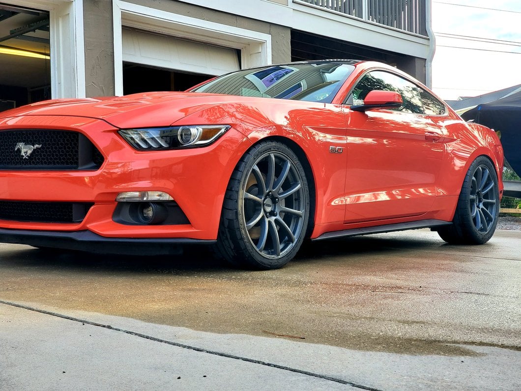 MMD Axim Charcoal Wheel; 20x8.5; 35mm Offset (15-23 Mustang GT, EcoBoost, V6)