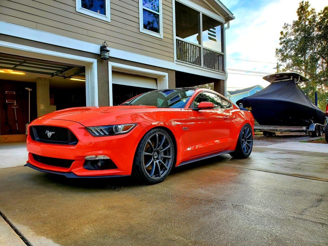 MMD Axim Charcoal Wheel; 20x8.5; 35mm Offset (15-23 Mustang GT, EcoBoost, V6)