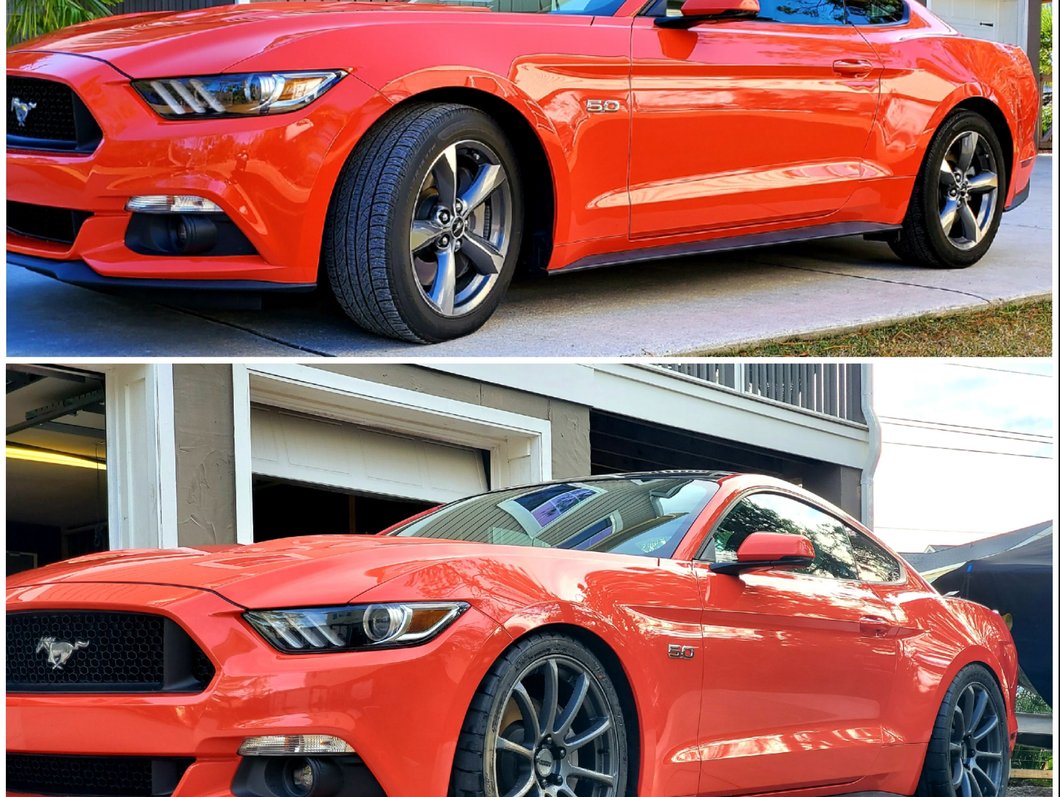 MMD Axim Charcoal Wheel; 20x8.5; 35mm Offset (15-23 Mustang GT, EcoBoost, V6)