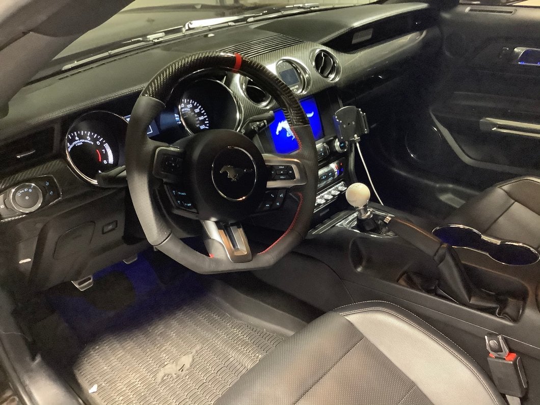 MMD Interior Trim; Carbon Fiber (15-23 Mustang GT, EcoBoost, V6)