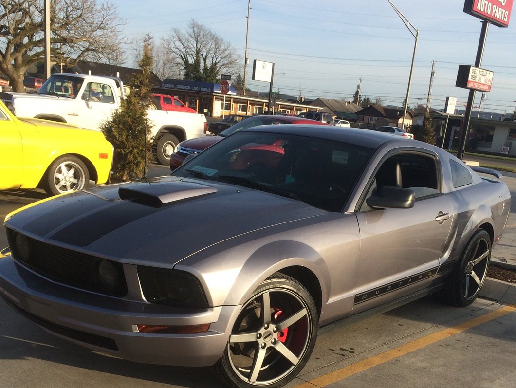 MMD 551C Charcoal Wheel; 20x8.5; 35mm Offset (05-09 Mustang)