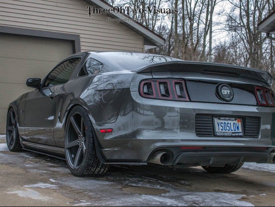 MMD 551C Charcoal Wheel; Rear Only; 20x10; 45mm Offset (10-14 Mustang)