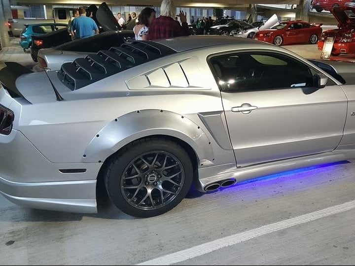 MMD Downforce Aluminum Rear Spoiler (10-14 Mustang)